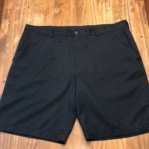 Men’s Black Golf Shorts
